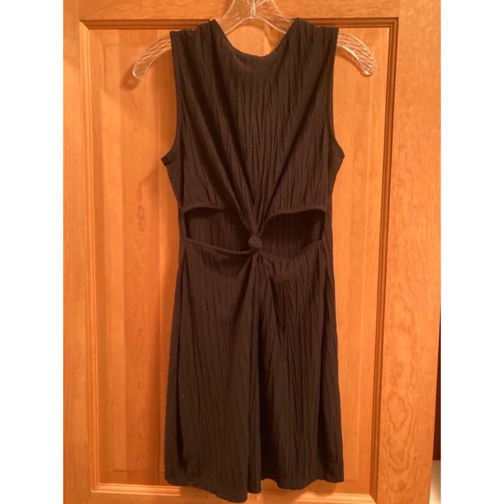 Volcom black coverup with cutouts on back (S)